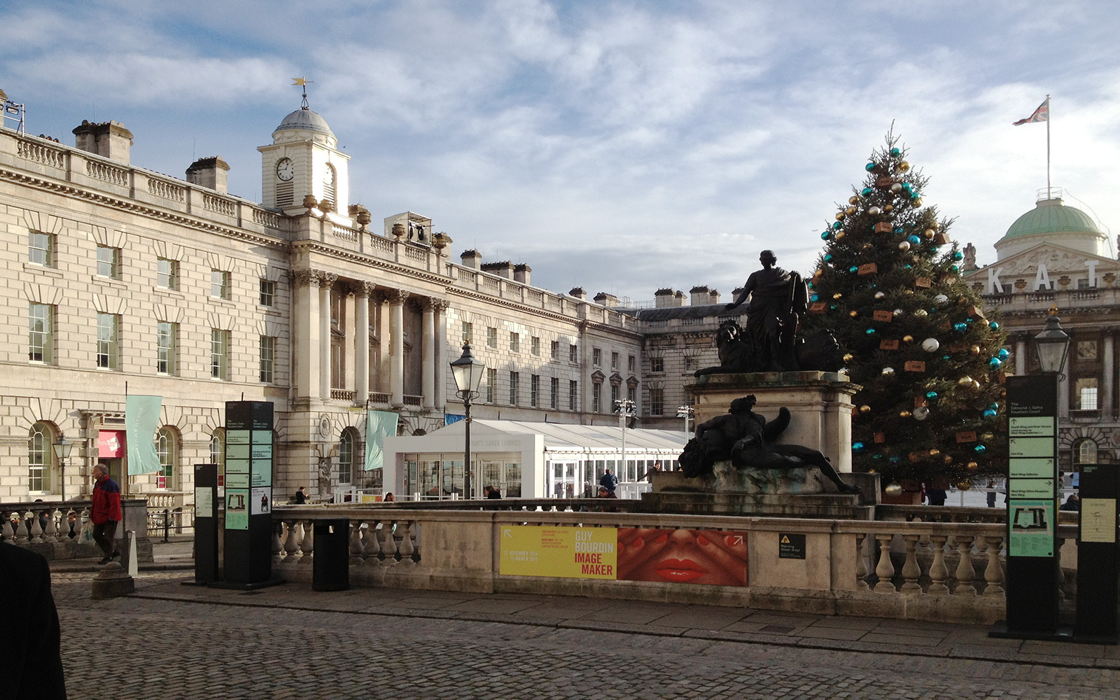 Somerset House,  Ice Rink. January 2015