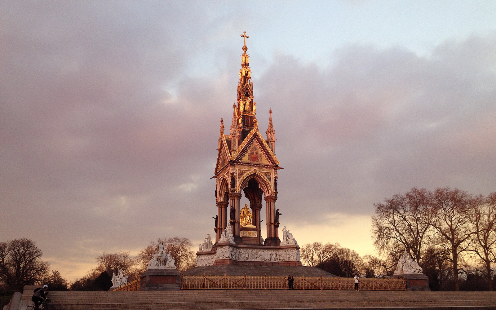 Kensington Gardens. Evening, 20 January 2016