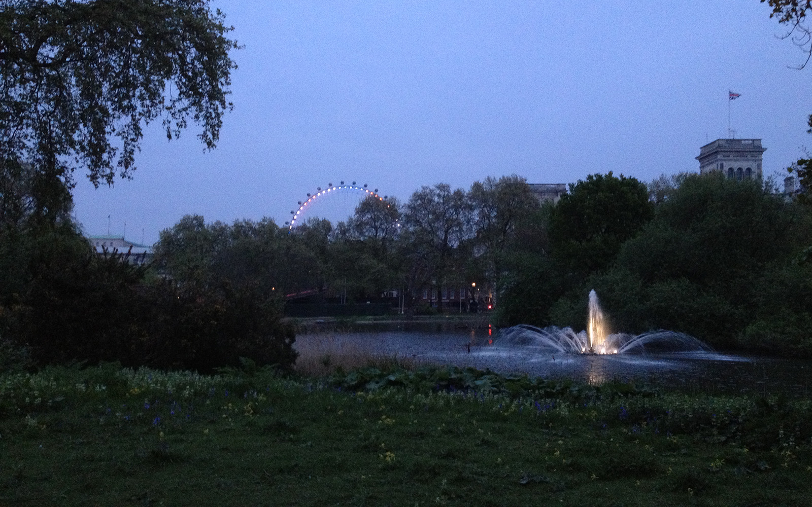 St Jame's Park, Night, 2 May 2015
