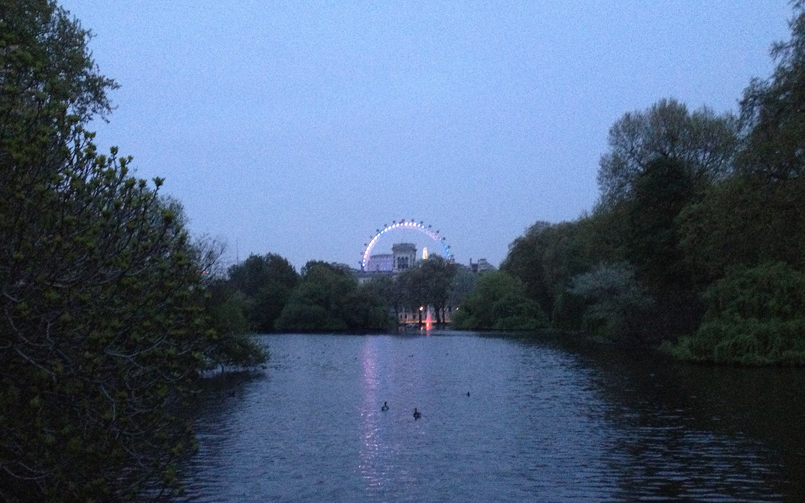 St Jame's Park, Night, 2 May 2015